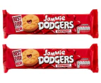 2 x Jammie Dodgers Biscuits Raspberry 140g