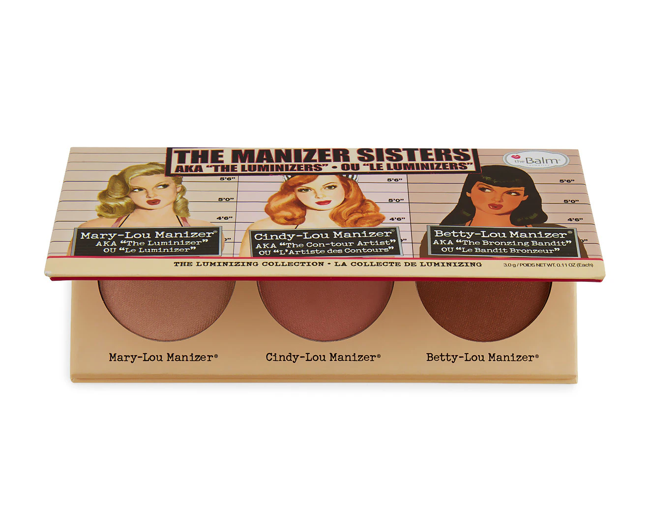 theBalm Manizer Sisters Trio 