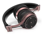 BlueAnt Pump Soul On-Ear Wireless Headphones - Black/Rose Gold