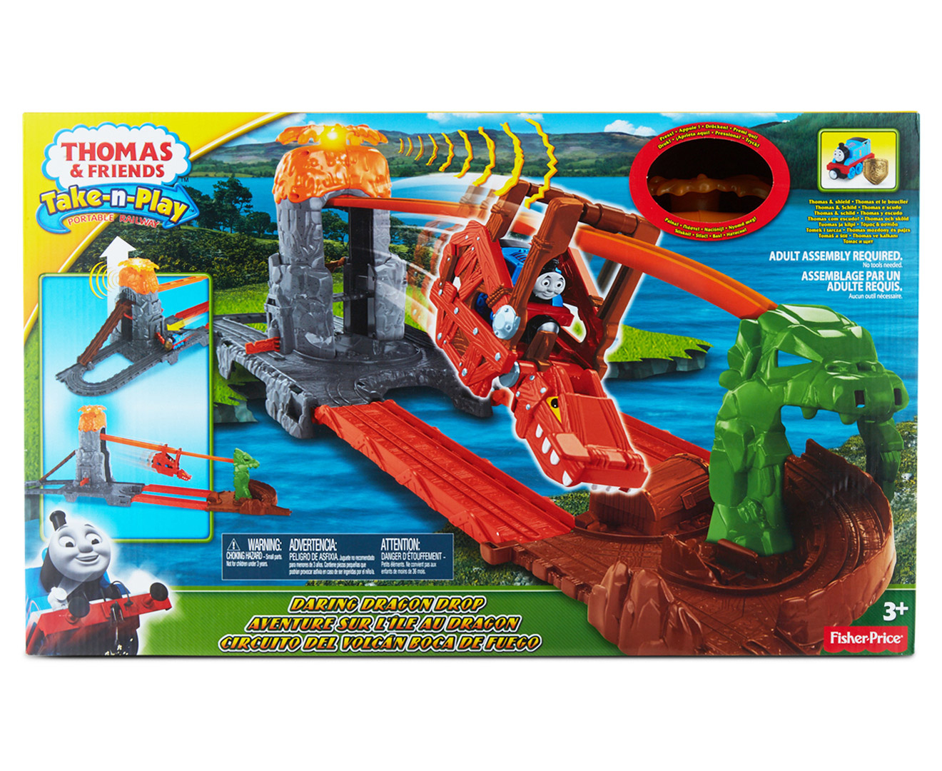 Thomas & Friends Take-n-Play Daring Drop Playset | Catch.com.au