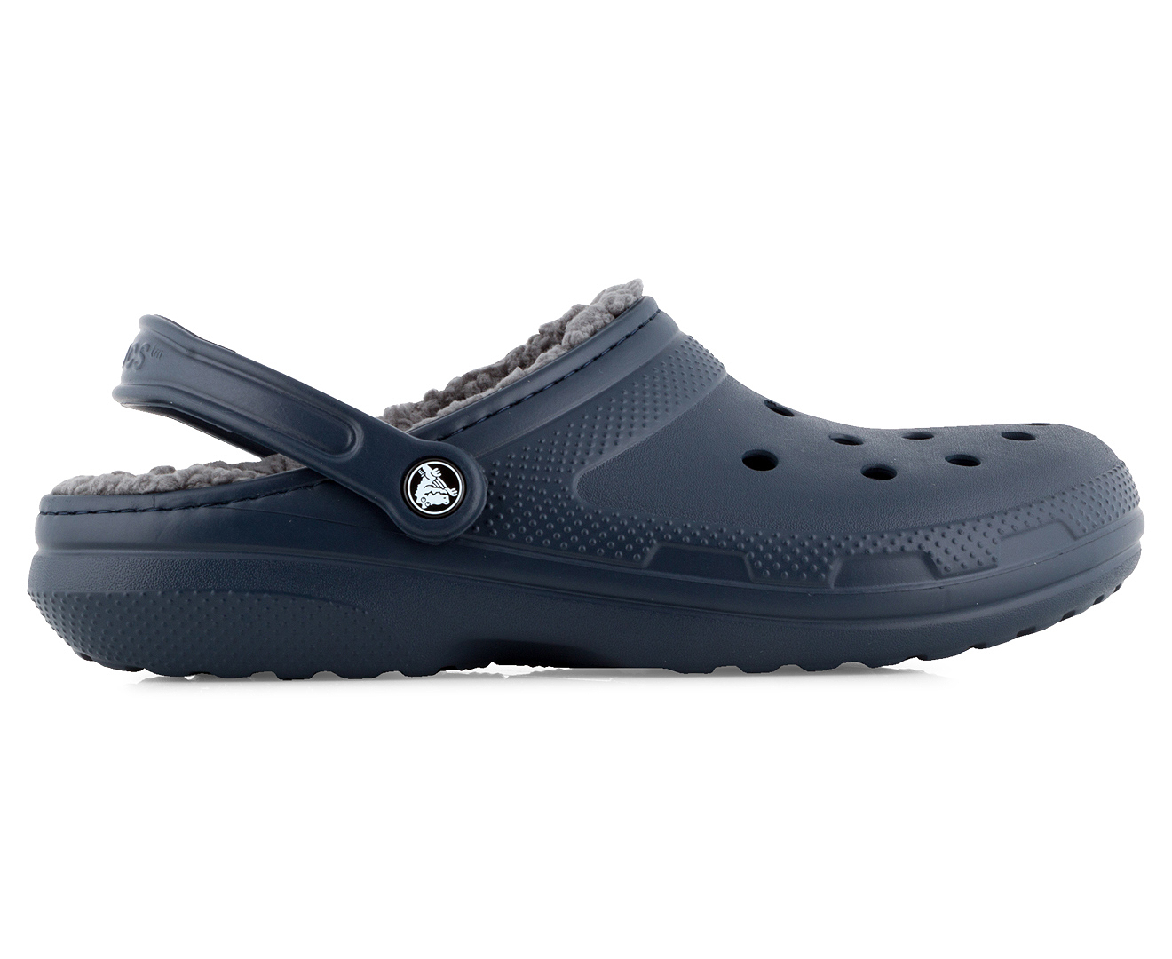 navy crocs