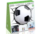 3D Deco Light Soccer Ball - Black/White