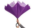 Cooper & Co. Inverted Umbrella - Purple