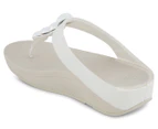 FitFlop Women's Rola Leather Sandal - White