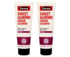 2 x Swisse Sweet Almond Cream Cleanser 125mL