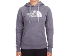 The North Face Women's Half Dome Hoodie - Medium Grey Heather/White