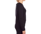 Lonsdale Women's Chandra Sweater - Black/White