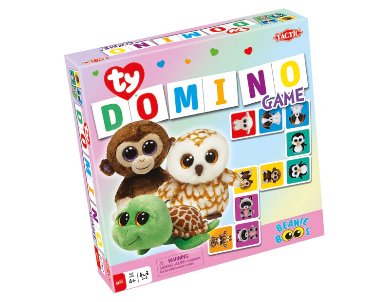 Ty Beanie Boos Domino Game 