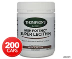 Thompson's High Potency Super Lecithin 200 Caps