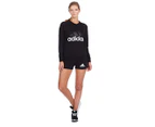 Adidas Women's Essential Solid Shorts - Black/White