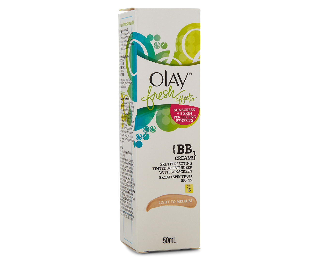 2 x Olay Fresh Effects BB Cream 50mL - Light To Medium | GroceryRun.com.au