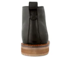 Windsor Smith Men's Belfast Leather Boot - Black Waxy