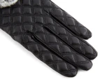 OZWEAR Connection Ugg Women's Touch Screen Glove - Black