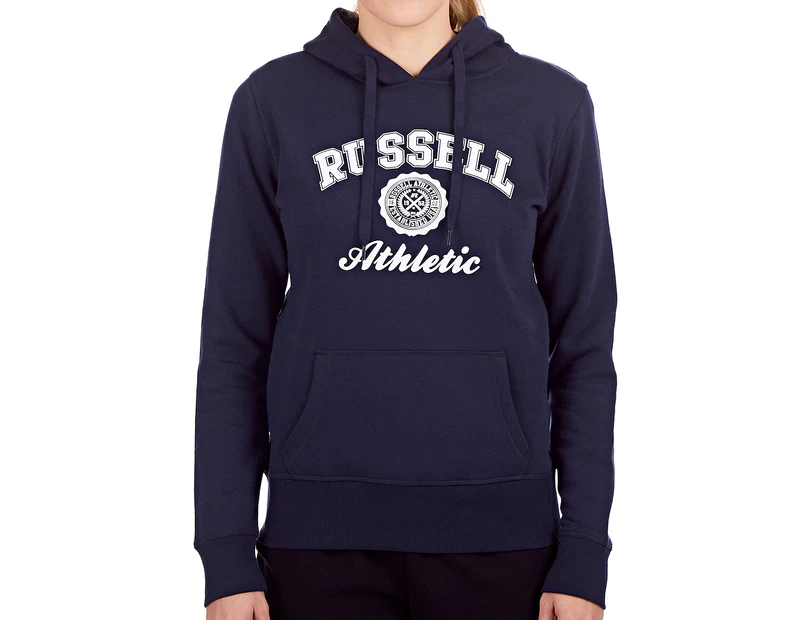Russell Athletic Women's Core Hoodie - Navy Blue