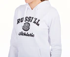 Russell Athletic Women's Core Crew Hoodie - White
