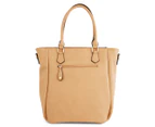 Kardashian Kollection Stitch Up Shopper Bag - Camel