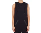 Russell Athletic Sleeveless Hooded Tunic - Black
