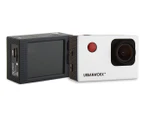 Urbanworx Full HD Action Camera w/ Wrist Remote Control - Black/Silver