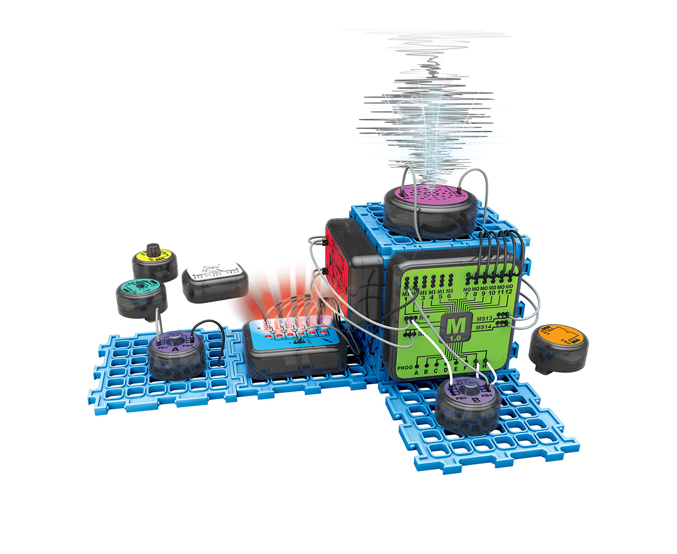 smartlab toys smart circuits games & gadgets electronics lab