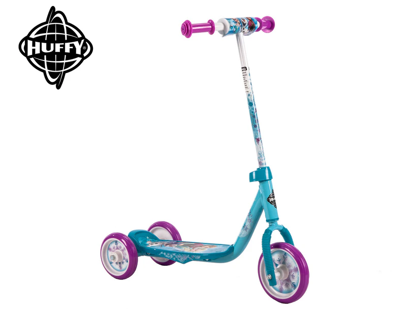 Huffy Frozen 3-Wheel Preschool Scooter - Teal/White