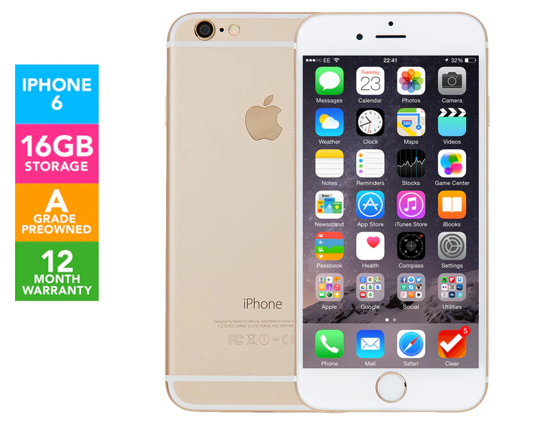 Apple iPhone 6 16GB REFURB - Gold