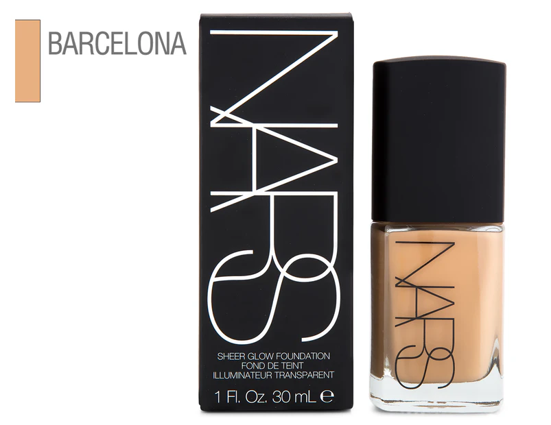  NARS Sheer Glow Foundation, Barcelona/Medium