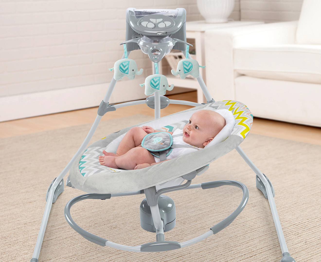 ingenuity inlighten cradling swing and rocker manual