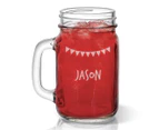 4 x Personalised Mason Jar 488mL