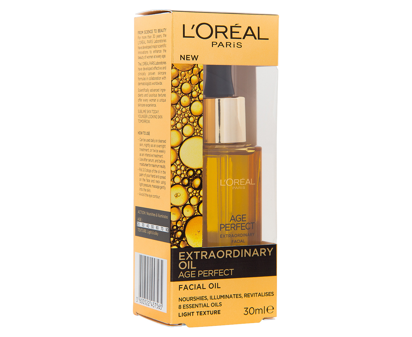 L'Oréal Extraordinary Oil Age Perfect Facial Oil 30mL  Scoopon Shopping