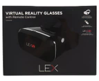 LEX Virtual Reality Glasses w/ Remote Control