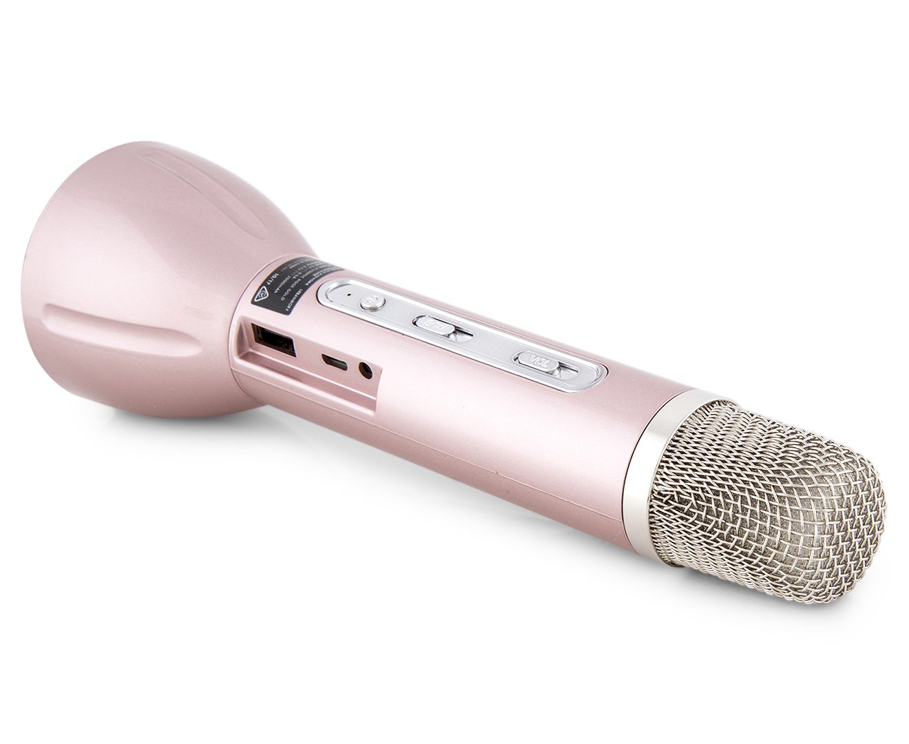 Urbanworx Wireless Karaoke Microphone - Rose Gold 