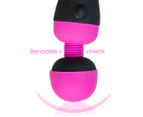 PalmPower Recharge Personal Massager - Fuchsia/Black