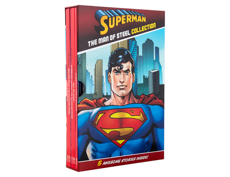 Supeman The Man Of Steel Collection 5-Book Set