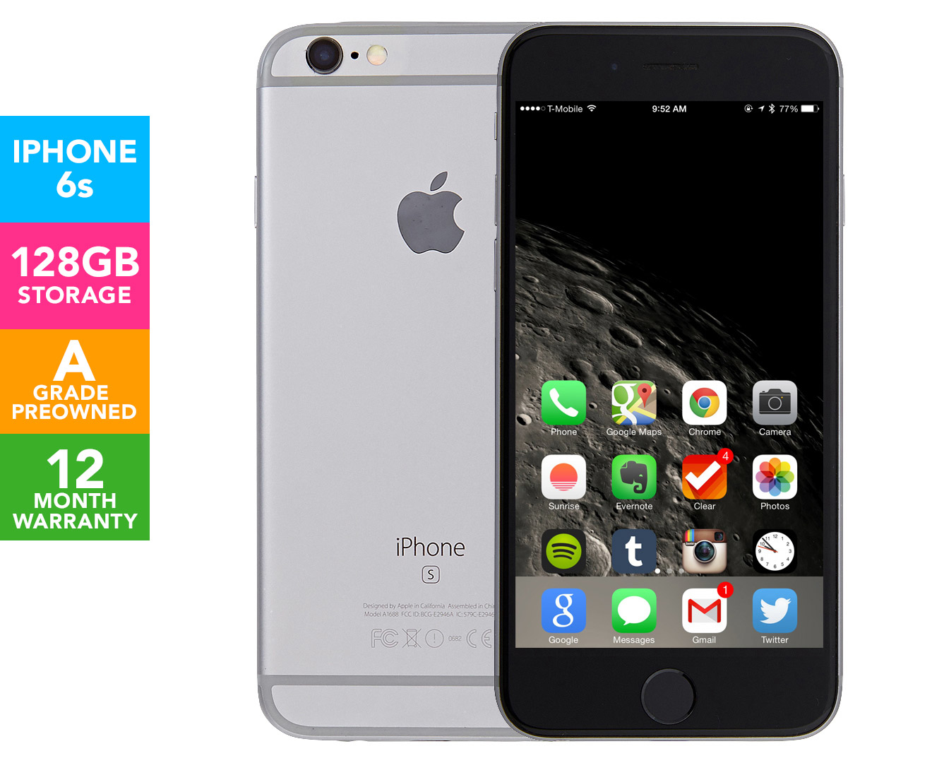 Apple iPhone 6s 128GB Pre-Owned - Space Grey | Catch.com.au