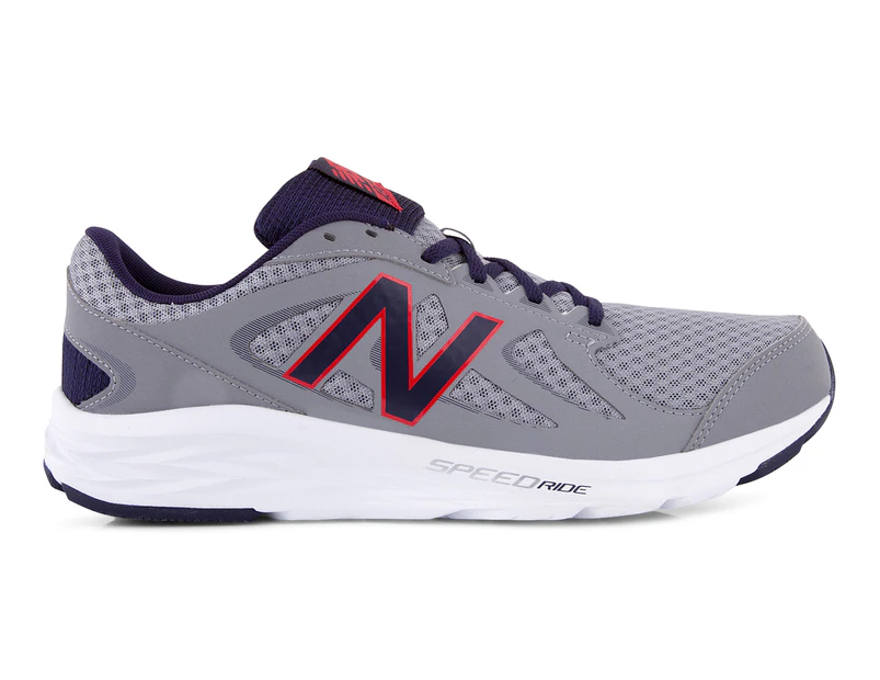 New Balance Men's 490v4 Running Shoe - Grey/Navy