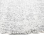 Tapestry Contemporary Easy Care Cairo 150x150cm Rug - Bone White/Silver 2
