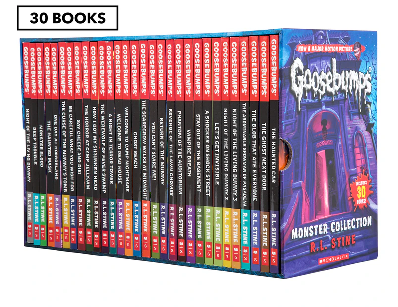 Goosebumps 30-Book Monster Collection Bookset