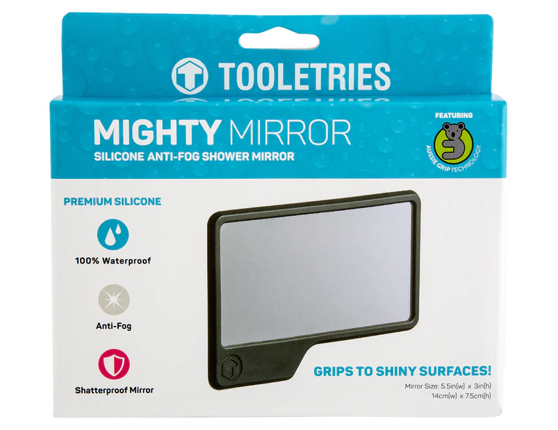 Tooletries Mighty Mirror - Charcoal