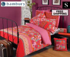 Bambury Java Single Bed Quilt Cover Set - Multi