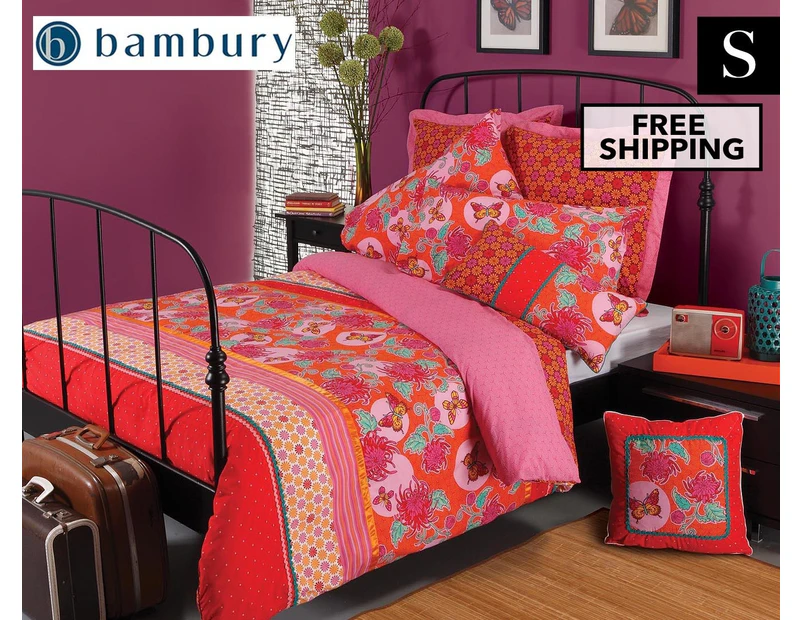 Bambury Java Single Bed Quilt Cover Set - Multi