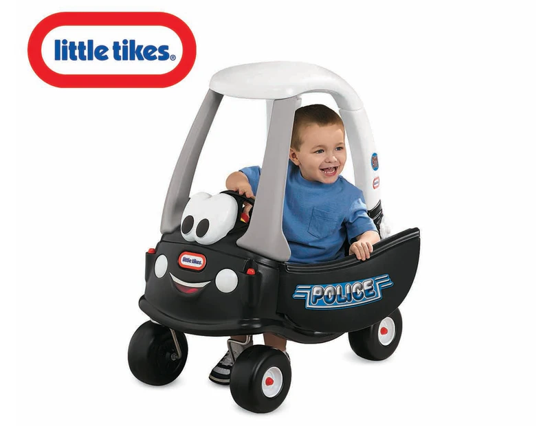 Little Tikes Indoor/Outdoor Patrol Police Coupe Toddler Children Ride On Toy Car 18m+