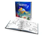 2 x Personalised Colouring Book - Soft Cover