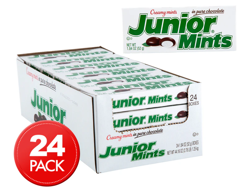 24 x Junior Mints 52g