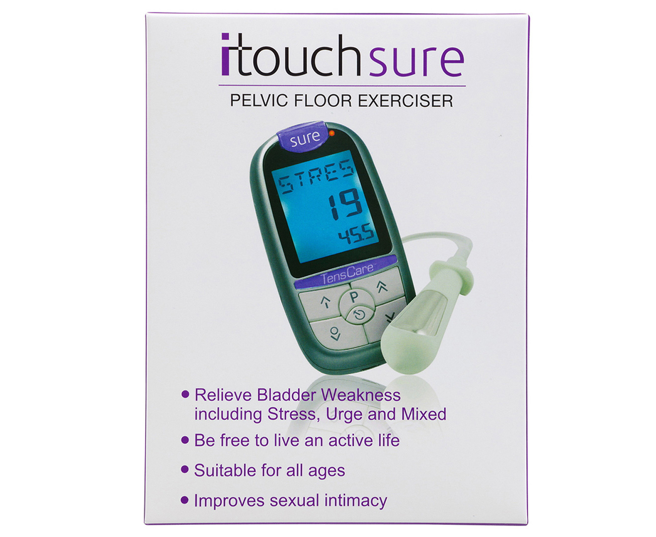 Tenscare itouch sure pelvic floor outlet exerciser