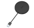 Flujo 4 Port USB 3.0 Hub w/ Foldable Cable - Black 