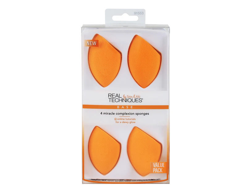 Real Techniques Miracle Complexion Sponges 4-Pack