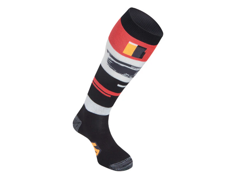 K2 Freeski Sock - Black/White/Red