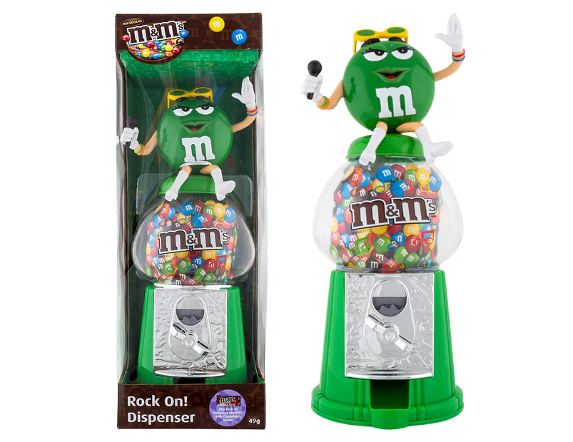M&M's Rock On Dispenser - Green
