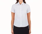 NNT Women's Short Sleeve Shirt - White Stripe
