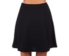 NNT Women's A Line Full Skirt - Black